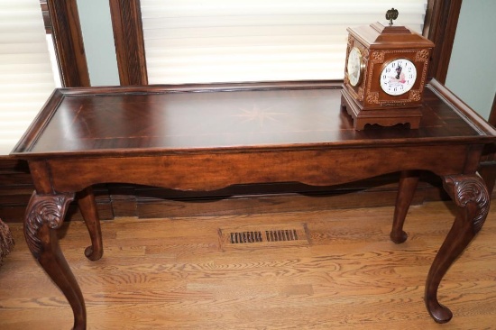 Wooden coffee table