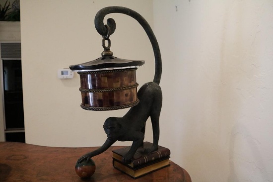 Lamp with Monkey tail holder
