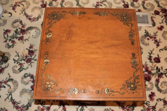 Hand painted occasional table