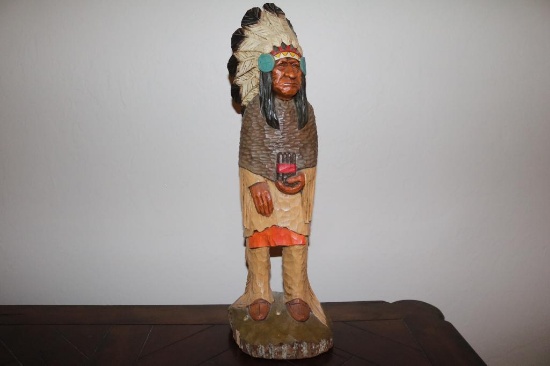 Wooden Indian (24.5" tall)