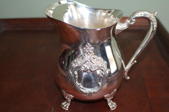 Silver pitcher