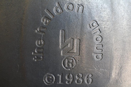 Silver serving plate
