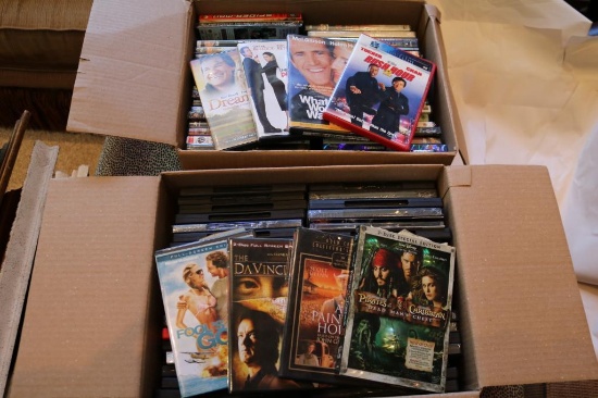 Multiple DVD/movie collection