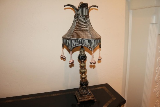 Antique table lamps (26.5" tall)