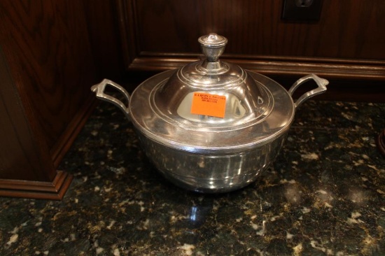 Crystal Bowl 9 1/4" diameter x 5 7/8" tall
