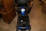 Side shot of scooter