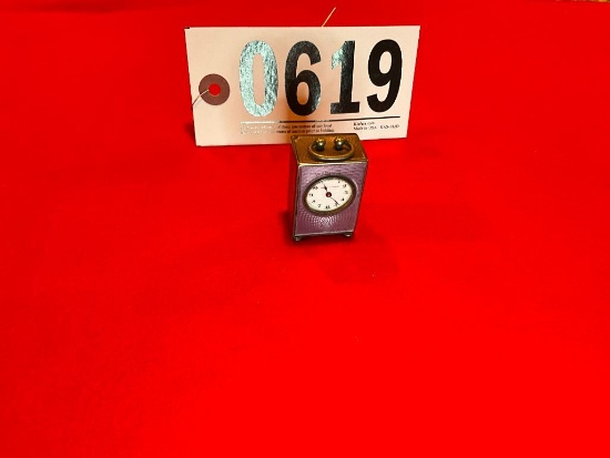BREVET GUILLOCHE CLOCK