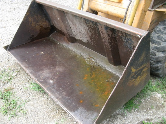 Skidsteer material bucket