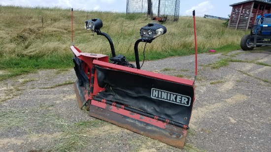 Hiniker 9851 V Plow. S/N: G26311250. Was located in the vacinity of a house