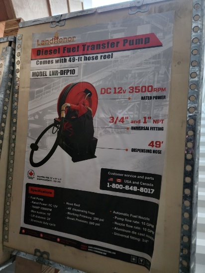 Diesel fuel transfer pump