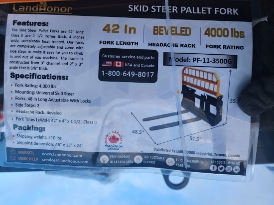 Land Honor Pallet Forks