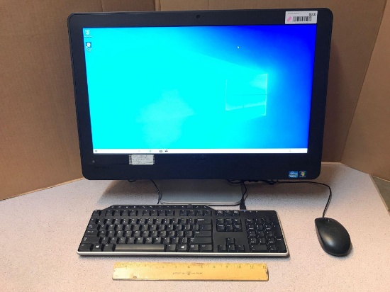 DELL OptiPlex 9010 Core i5 3.10GHz 4GB 250GB Windows 10 Home 23" LCD All In One