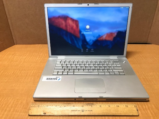 APPLE MacBook Pro A1260 Intel Core 2 Duo 2.6GHz 2GB RAM nVidia GeForce 8600M 15" Laptop Computer