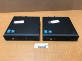 Hewlett Packard HP ProDesk 600 G1 DM Intel Core i7 8GB DDR3 No HDD/OS Desktop Mini PC - Lot of 2