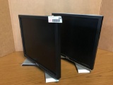 Dell 1707 LCD Flat Panel Monitor Lot 2pc.