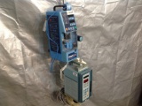 IMED 980 Volumetric Medical Infusion Pump & IVAC 570 Variable Pressure IV Pump with Rolling Stand