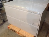 Steel Lateral File Cabinet - 2 Drawer