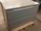 Steel Lateral File Cabinet - 2 Drawer