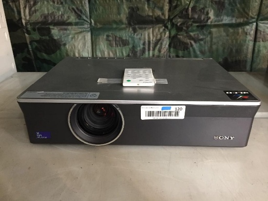 Sony VPL-CX150 XGA VGA S-Video Video Projector