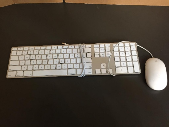 Apple Wired USB Keyboard and USB Mouse