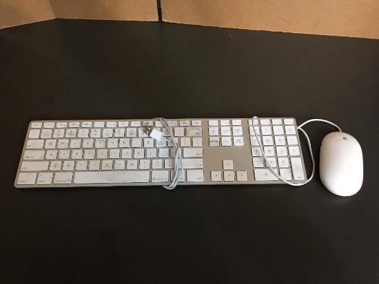 Apple Wired USB Keyboard and USB Mouse