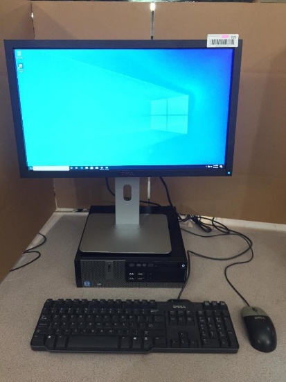 Dell Optiplex 9010 Intel Core i5 3.4GHz 4GB 500GB Win 10 Pro Desktop Computer w/ Monitor