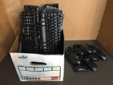 10 sets of USB Keyboards & USB Mice 20pcs total