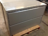 Steel Lateral File Cabinet - 2 Drawer