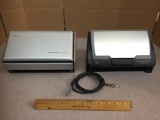 Fujitsu Scansnap S1500 & S510 Document Image Desktop Scanners 2pcs