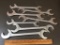 Martin Tools Double Open End Hydraulic Angle SAE Wrenches 7pcs