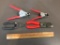 Blue Point PWC 27, PWC-42, PWC-13 Wire Cutters Cable Strippers 4pcs