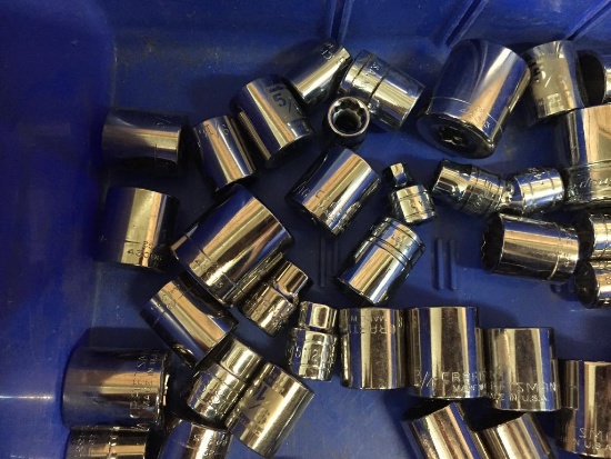 Mixed Brands Snap-on Craftsman SAE Sockets 3/8" Drive
