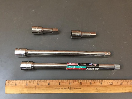 Craftsman 1/2" Drive to 1/2" Socket Extension Bars 4pcs