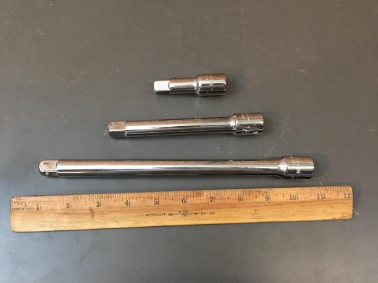 Craftsman 1/2" Drive to 1/2" Socket Extension Bars 3pcs