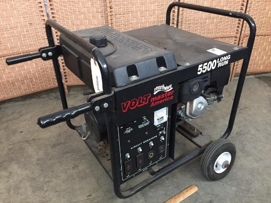 Volt Master America 5500 Long Run Portable Generator w/ Honda GX270 Engine