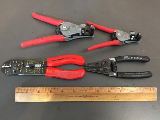 Wire Cutters & Cable Strippers 4pcs
