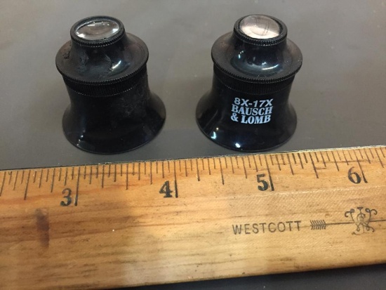 Bausch & Lomb 8X-17X Watchmakers Eye Loupes