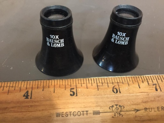 Bausch & Lomb 10X Watchmakers Eye Loupes
