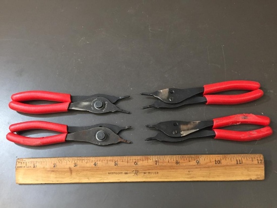 Snap-on SRPC4700 Retaining Ring Pliers 4pcs