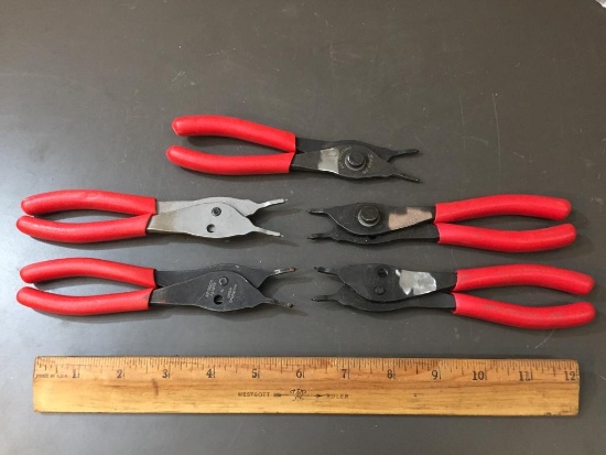 Snap-on Retaining Ring Pliers 5pcs