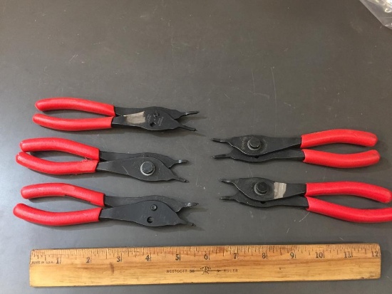 Snap-on Retaining Ring Pliers 5pcs