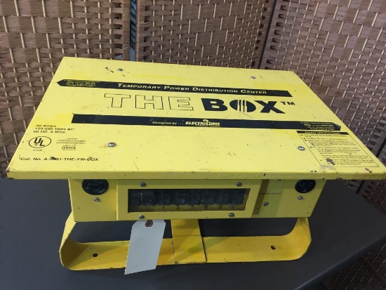 THE BOX Temporary Power Distribution Center 120/250 VAC 50A