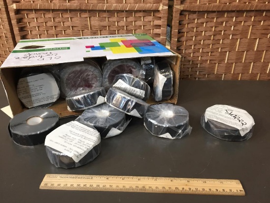 Permacel P224 Electrical Tape and Estco ST-620-1B Self Fusing Silicone Tapes