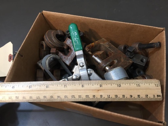 Large Lot of Sheet Metal Clamps and Carr-Lane Hold Down Clamps