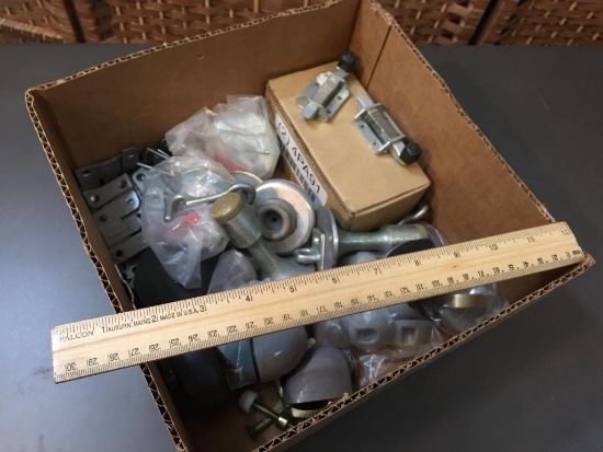 Assorted Door Stop and Latch Lot
