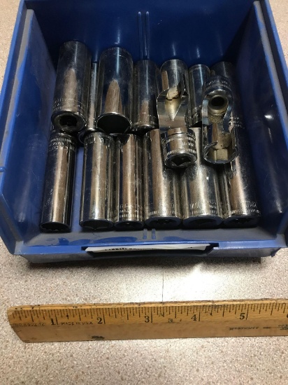Snap-on & Craftsman 3/8" Drive Deep Metric Sockets