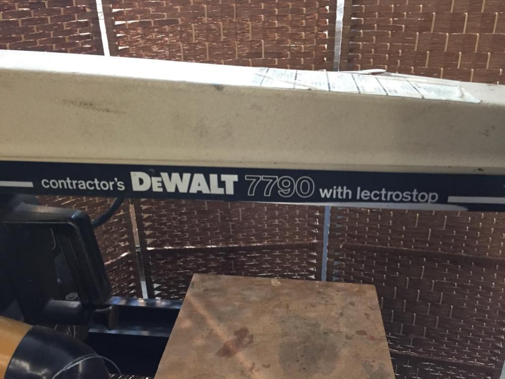 Lectrostop Radial Arm Saw 