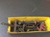 Assorted Heavy Pins and tools