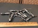 Craftsman Adjustable T Handle Ratchet Tap Wrench 11pcs