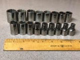 Craftsman Metric Socket Set 17pcs